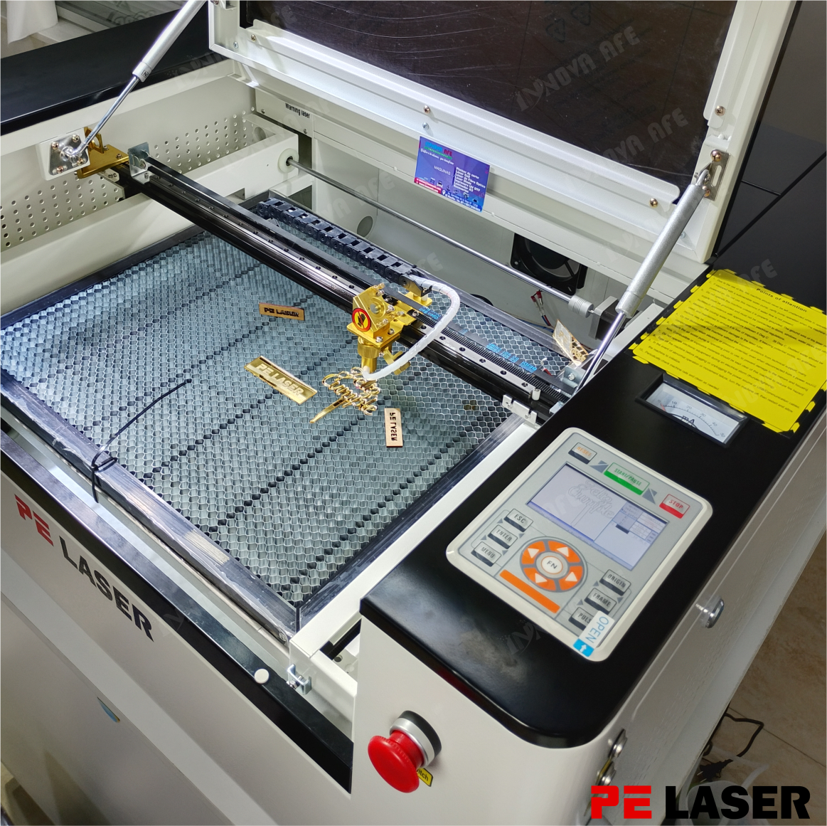 laser industrial cortador graba