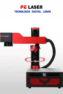 Máquina láser de fibra 20W compacta Pe Laser