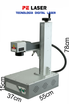 Máquina láser de fibra 50W para grabado profundo en metal todo tipo metal