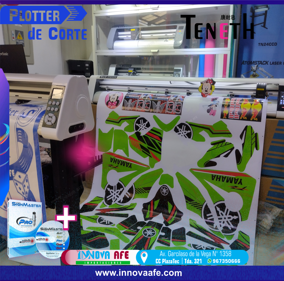 Panel de Plotter de Corte Vinil